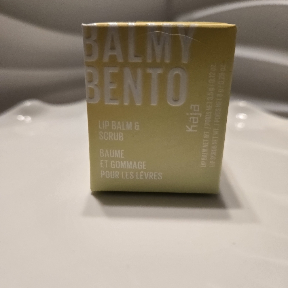 Kaja Balmy Bento Lip Balm & Scrub In Pina Colada